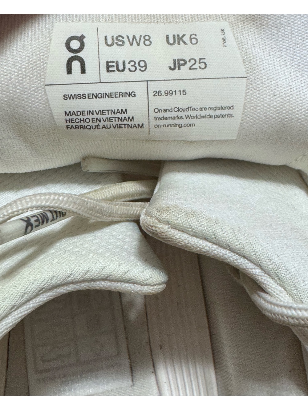 On Cloudnova "All White" Women's Running Shoes Sneakers Sz 8 Style 26.99115 - Picture 2 of 10